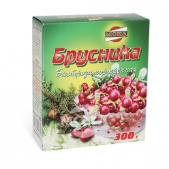 Frozen lingonberries